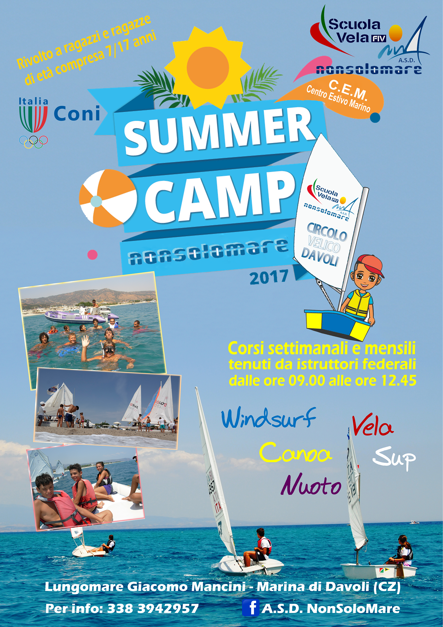 summer camp locandina